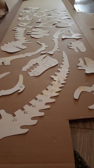 Diy Dinosaur Skeleton, Cardboard Dinosaur Diy, Dinosaur Skeleton Templates Free Printable, Dinosaur Cardboard Cutout Diy, Cardboard Animals Template Cut Outs, Dinosaur Skeleton Craft, Dinosaur Vbs Decorations, Diy Dinosaur Decor, Dinosaur Vbs