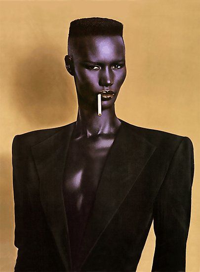 The best flat-top ever! • Millions of unique designs by independent artists. Find your thing. Pose Reference Magic, Dramatic Body Type Outfits, Black Fashion Icons, 80s New Romantic, Timeless Photoshoot, Beyonce Shakira, Black Style Icons, 2021 Halloween Costumes, Jean Paul Goude