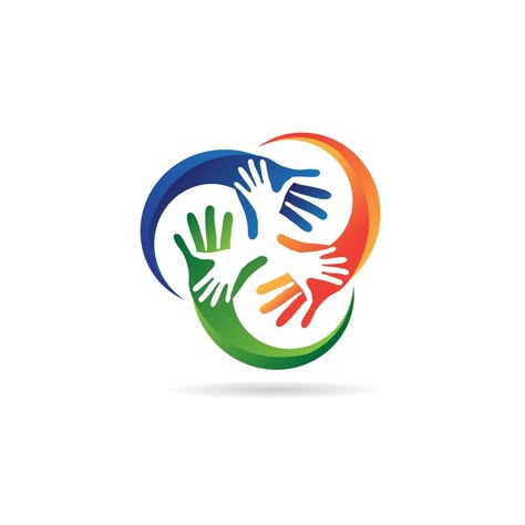 Helping Hands Logo, Service Aesthetic, Charity Logo Design, Charity Logo, Charity Poster, Youth Logo, Union Logo, Foundation Logo, Social Service