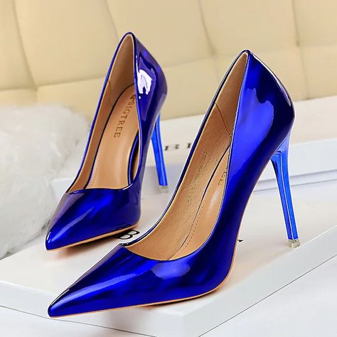 Green High Heels, Metallic High Heels, Basic Heels, Bridal Heels, Wedding Shoes Heels, Super High Heels, Bubble Bag, Patent Leather Heels, Patent Leather Pumps