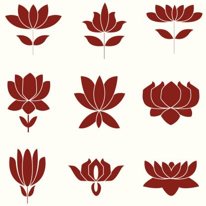 Henna Pictures, Motif Vector, Lotus Vector, Lotus Logo, Wall Partition, Lotus Flower Design, Motif Art Deco, Lotus Art, Print Design Art