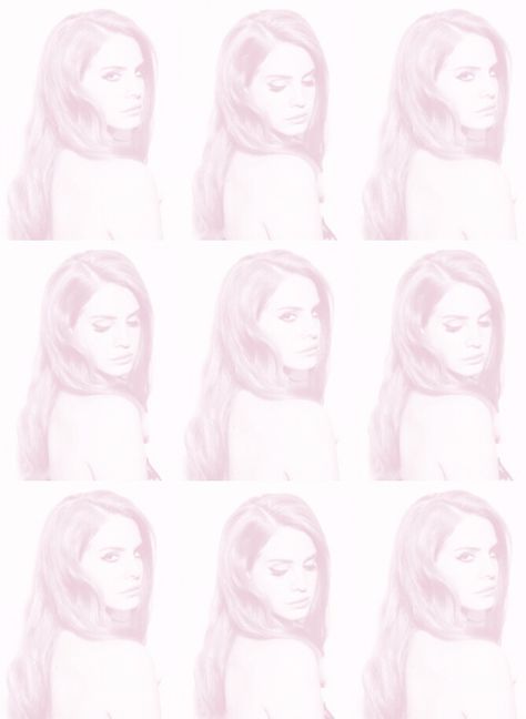 Lana Del Rey, Mood Board, Hair, Pink