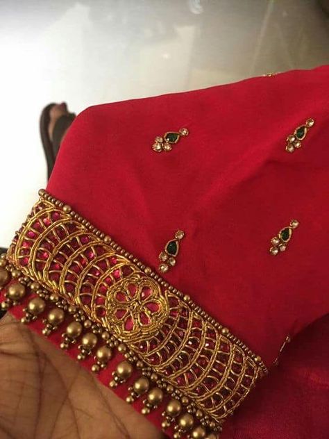 Mango Embroidery, Magam Work, Embroidered Blouses, Maggam Work Designs, Wedding Purple, Wedding Blouse Designs, Simple Blouse Designs, Silk Saree Blouse Designs, Saree Blouse Patterns