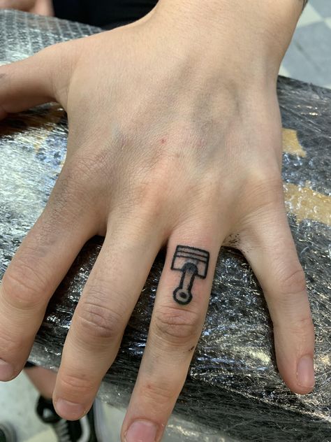 Car Gear Tattoo, Car Guy Tattoos, Car Enthusiast Tattoo, Car Lover Tattoo, Wrench Tattoo, Jeep Tattoo, Piston Tattoo, Engine Tattoo, Boston Tattoo