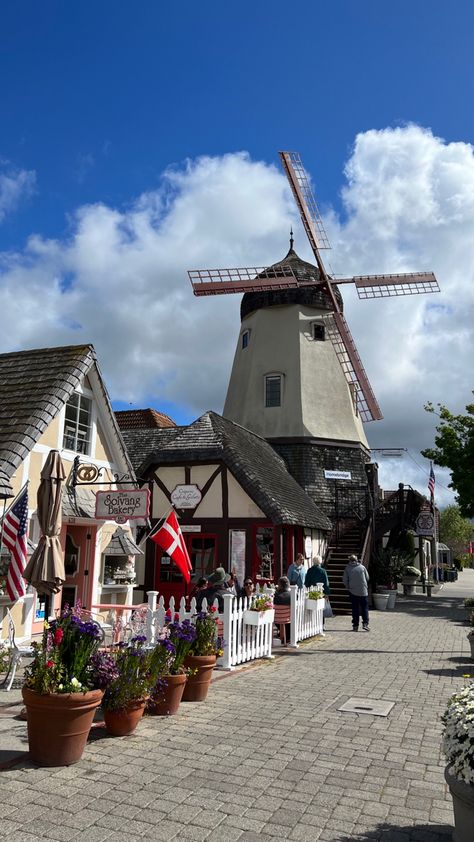 Solvang California Solvang California Aesthetic, Super Senior, Film Photoshoot, Solvang California, California Pictures, Thanksgiving 2024, California Vibe, Visit Usa, Birthday Trip