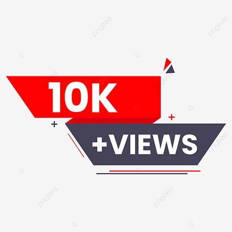 10k Views Logo Png, 10k Views Logo, Achievement Poster, Celebration Background Design, Subscribe Png, Png Youtube, Green Screen Images, Mind Movie, Youtube Thumbnail Design