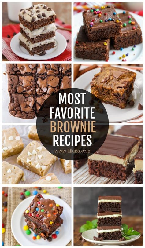 Brownie Recipes Fancy, Dressed Up Brownies, Brownies With Toppings, Fall Brownies Recipes, Brownie Dessert Ideas, Brownie Recipes Easy, Brownie Variations, Blondies Dessert, Bakery Brownies