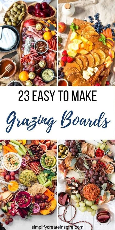 Easy Grazing Board Ideas, Grazing Meal Ideas, Big Board Food, Family Grazing Board, Meal Ideas For Entertaining Friends, Graze Board Ideas Savory, Easy Graze Board, Graze Boards Ideas, Grazing Board Dinner