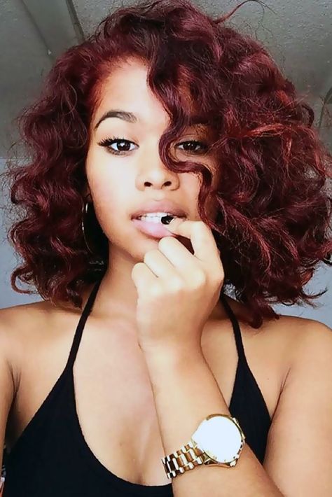 Bob Riccio, Black Hair Inspiration, Red Curly Hair, Kanekalon Hairstyles, Women's Hairstyles, Cornrow, Short Wigs, Twist Braids, Hair Weave