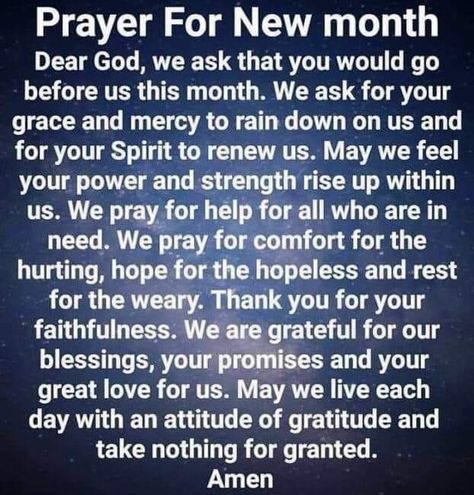 Prayer For New Month, New Month Prayer, Happy New Month Images, Happy New Month Prayers, Exam Wishes Good Luck, Happy New Month Messages, Happy New Month Quotes, New Month Wishes, New Years Prayer