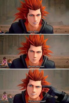 Untitled Lea Kingdom Hearts, Sokai Kh, Kingdom Hearts Axel, Axel Kingdom Hearts, Kingdom Hearts Funny, Can We Just Talk, Kingdom Hearts Ii, Kingdom Hearts Fanart, Kingdom Hearts Art