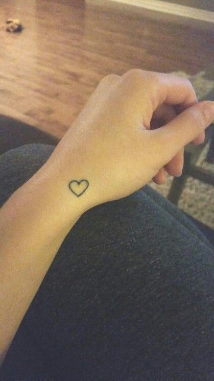 Heart On Hand Tattoo, Heart On Wrist Tattoo, Tiny Hearts Tattoo, Heart On My Sleeve Tattoo, Heart On Sleeve Tattoo, White Heart Tattoos, A Heart Tattoo, Hand Heart Tattoo, Heart Tattoo Ankle