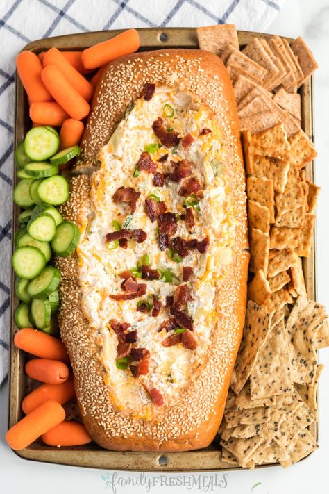 Italian Hors D’oeuvres, Dip With Sausage, Warm Dip Recipes, Mississippi Sin Dip, Sin Dip, Italian Loaf, Appetizers Finger Foods, Favorite Party Appetizers, Fall Appetizers