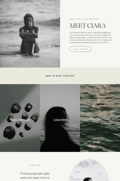 Website Design Inspiration Aesthetic, About Me Website Design Ideas, Asthetic Web Design, About Me Web Design, Website Inspo Aesthetic, Ethereal Website Design, Branding Design Website, Brand Design Website, Calm Website Design