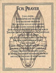 Visit the post for more. Animal Prayers, Birth Animal, Totem Animals, Animal Spirit Guide, Poster Animal, Animal Spirit Guides, Art Fox, Guided Art, Fox Spirit