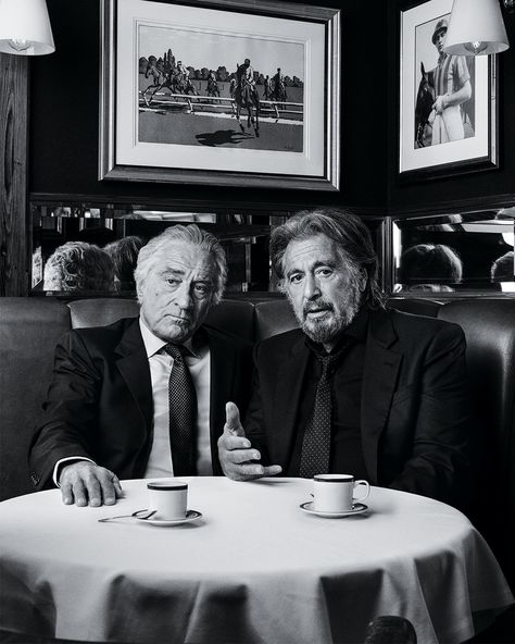 ‘The Irishman’: Robert De Niro, Al Pacino on Netflix’s Gangster Epic – Variety Polo Bar, Photo Star, Goodfellas, Dramatic Lighting, Al Pacino, Martin Scorsese, Little Italy, Living Legends, Irish Men