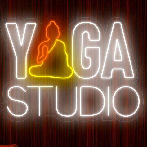 Brighten up your zen space with Sparky Neon's vibrant yoga studio sign! Eye-catching neon lights spell out serenity, guiding you to inner peace and tranquility. Delivery all over India 9870280295 WhatsApp only Why choose us? Fully customized Best Quality Warranty Fast Delivery #NeonLights #CustomDesign #HomeDecor #BrightIdeas #customneon #neon #nightlights #lights #aesthetic #homedecor #decor #interiordecor #neonsigns #neonsign #neonlight # yoga #customizedlight #sparkyneon Studio Sign, Lights Aesthetic, Zen Space, Neon Lights, Yoga Studio, Neon Lighting, Inner Peace, Night Light, Zen