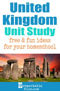 This United Kingdom (UK) unit study is packed with activities, crafts, book lists, and recipes for kids of all ages! Make learning about the UK in your homeschool even more fun with these free ideas and resources. #unitedkingdom #uk #kids #homeschool Crafts Book, Around The World Theme, Geography For Kids, Country Studies, Homeschool Geography, Culture Day, Uk History, Recipes For Kids, World Geography