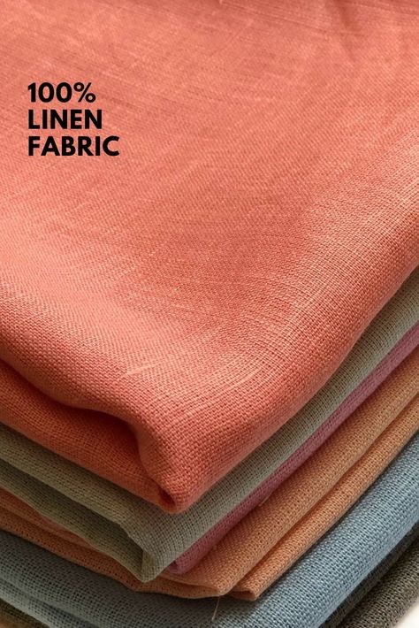 Linen Fabrics Textiles, Sustainable Fabrics Textiles, Tablecloth Sewing, Curtains Bed, Linen Fabric By The Yard, Bedding Linen, Cotton Gauze Fabric, Fabric Photography, Color Combinations For Clothes