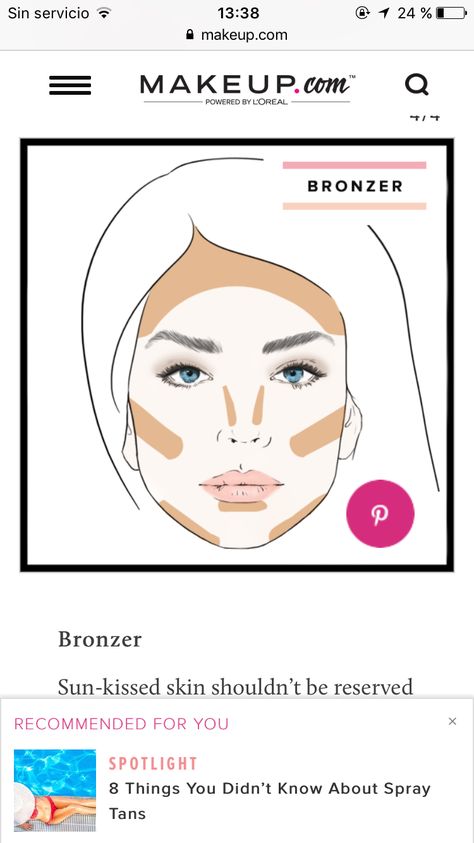 Where Does Bronzer Go On Your Face, Nose Bronzer, Where Does Bronzer Go, Hazel Eye Makeup, Bronzer Makeup, Makeup For Hazel Eyes, Mommy Time, Face Makeup Tips, Bronzing Powder