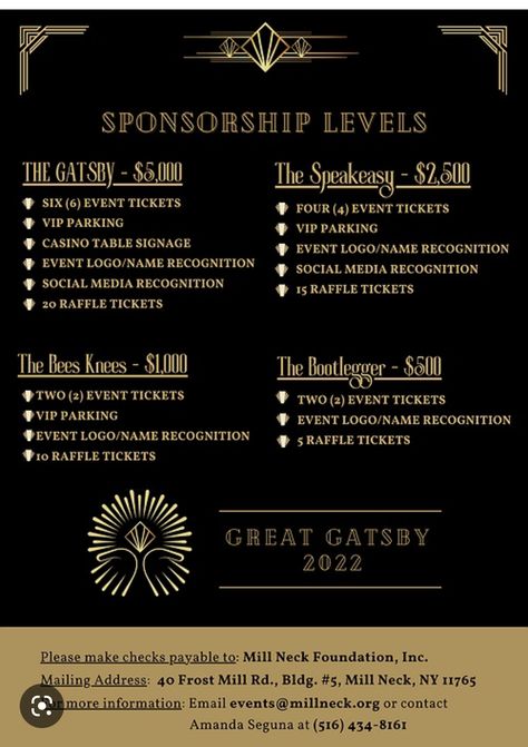 Casino Night School Fundraiser, Gala Sponsorship Levels, Great Gatsby Fundraiser, School Gala Ideas, Casino Fundraiser, Fundraiser Gala Ideas, Casino Night Gala, Casino Fundraiser Ideas, Fundraising Gala Themes