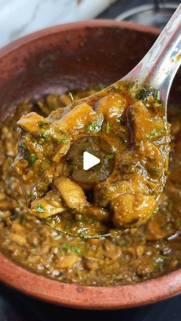 Raksha's Kitchen on Instagram: "Mushroom Masala | Ingredients👇  Ingredients required :  500 grams -mushroom  3 fried onion paste (Birista) 1 small cup curd ginger, garlic, green chilli paste  1 tsp coriander powder 1 tsp garam masala 1/2 tsp turmeric  1/2 tsp jeera  1 tsp Chicken masala/ mutton masala 1 tsp salt per taste Handful of coriander leaves  2 tsp oil 2 bay leaf Garam masala whole  1 tsp chilly powder 1/2 kasoori methi  1/4 tsp saunf Coriander for garnish  Happy Eating 🤤 . . . . . . . . . . . . . . . . . . . . . . . . . . . . . . . . . . . . . . . . . . . . . . . . . . . . . . . . . . . . . . . . . . . . . . . . .  . . . . . . . . . .  #cooking #viral #viralvideos #viralreels #reelsinstagram #mangalore #food #homecooking #foodie #foodlover #foodlovers #tag #foodphotography #kara Mushroom Mattar Masala, Mushroom Fry, Mushroom Masala, Mushroom Recipes Indian, Mushroom Masala Recipe, Chicken Starter Recipes, Chilli Paste, Indian Cooking Recipes, Mangalore