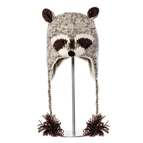 Raccoon Costume, Pet Raccoon, Floppy Beach Hat, Animal Hats, Knitted Animals, Knitted Wit, Family Halloween Costumes, Cool Hats, Winter Knits