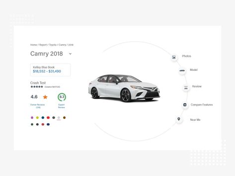 Car Website Design, Reviews Design, Car Configurator, Ui Ux 디자인, Car Advertising Design, Car Ui, Blog Website Design, Business Website Design, Homepage Design