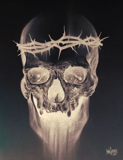 Skull king pencil illustration Makeup Guys, Skull King, Dark Theme, Best Sleeve Tattoos, Pen Sketch, Dark Gold, Pencil Illustration, Horror Art, Skull Tattoo