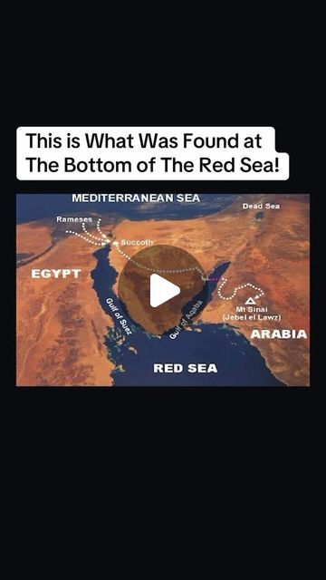 Abhishek Dabur on Instagram: "This is what they found at the bottom of the red sea! #christiantiktok #genesis #redsea #history" Parting The Red Sea, Bible Study Methods, Bible History, The Red Sea, Thy Word, Give Me Strength, Jesus Bible, Spiritual Messages, Prayer Scriptures