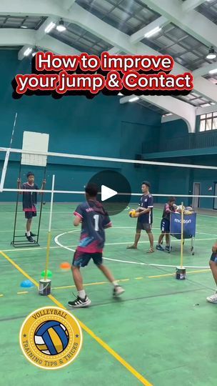 58K views · 738 reactions | How to improve your jump & Contact Drills in Volleyball step by step #learnvolleyball #volleyballtrainer #volleyballplayer #volleyball #volleyballdrills #volleyballpractice #volleyballgame | Volleyball Training tips and tricks  | danjerr · Moments Volleyball Practice, Volleyball Games, Volleyball Training, Volleyball Drills, Volleyball Players, Training Tips, Drills, Tips And Tricks, Volleyball