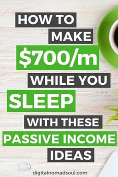 Sleeping Sounds, Passive Income Ideas, Side Income, Social Media Jobs, Passive Income Online, Income Ideas, Earn Money From Home, Make Money Fast, Extra Income