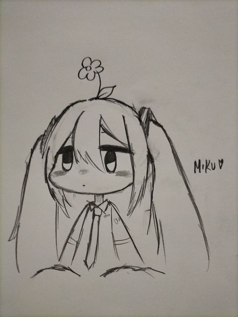 Hatsune Miku😺 Creative Drawing Prompts, Drawing Prompt, Easy Doodles Drawings, Cute Doodle Art, Creative Drawing, Simple Doodles, Doodle Drawings, Cute Doodles, Art Drawings Simple