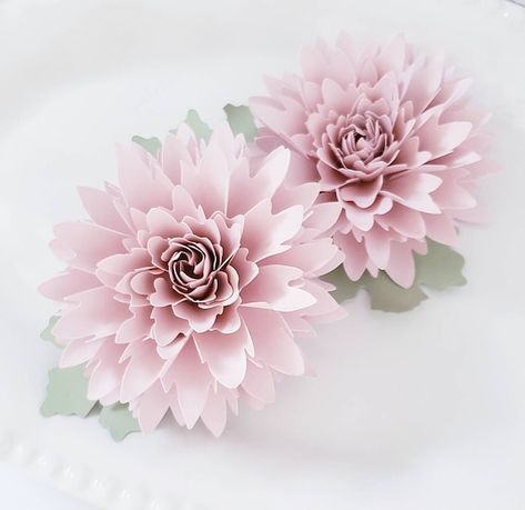 Free paper flower templates