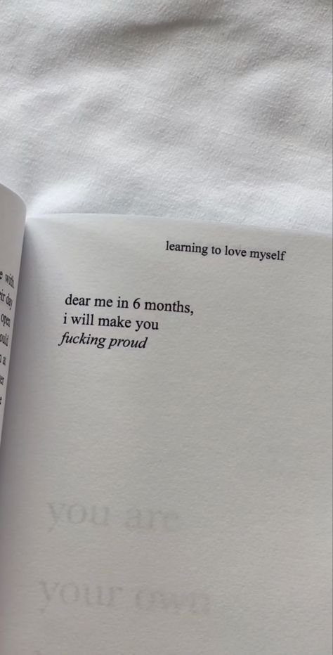 Make Myself Proud, Learning To Love Myself, Motivation Wallpaper, Dear Me, Visual Board, Love Myself, Learn To Love, Make It Yourself