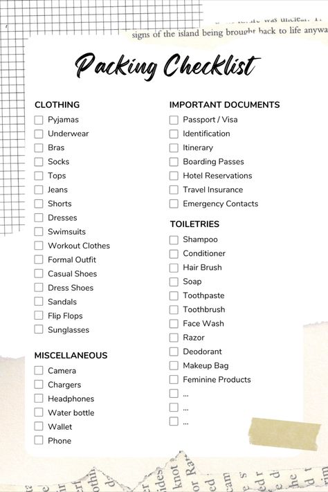 Pack Like a Pro: Essential Travel Checklist" is your go-to guide for organizing your travel essentials. This checklist ensures you never forget important items, from clothing and toiletries to travel documents and tech gear. With this resource, packing becomes efficient and stress-free, helping you focus on enjoying your trip! #TravelChecklist #PackingTips #TravelEssentials Hotel Checklist, Hormone Balance Diet, Female Hormone, Balance Diet, Hormone Balancing Diet, Balanced Meal Plan, Balanced Diet Plan, Pack Like A Pro, Packing Checklist