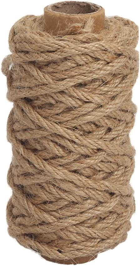 Amazon.com: Tenn Well Strong Natural Jute Twine, 4mm Thick 66 Feet Long Jute String Rope Roll for Garden, Arts & Crafts, Home Decor, Packaging : Office Products Yarn Hearts, Home Decor Packaging, Decor Packaging, Heart Ideas, Pom Garland, Eyelash Yarn, Diy Yarn, Styrofoam Ball, Boho Party