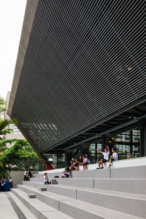 Gallery of São Luís Sports & Arts Gymnasium / Urdi Arquitetura - 30 Cantilever Architecture, Gymnasium Architecture, Sport Architecture, Sport Center, Sports Hall, Construction Area, Sports Center, Building Maintenance, Sport Hall