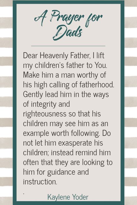 Prayer For My Dad, Praying For Future Husband, Prayer For Dad, Husband Prayer, Prayer For Fathers, Scripture Prayers, Praying Woman, Prayer Ideas, Praying For Your Family