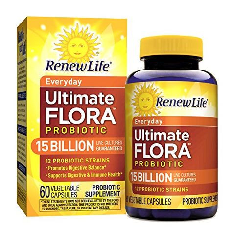 Renew Life  Ultimate Flora Probiotic Everyday  15 billion   60 vegetable capsules -- Learn more by visiting the image link. (This is an affiliate link) #supplementsforwomen Tomato Nutrition, Fruit Health Benefits, Probiotic Supplement, Amino Acid Supplements, Vitamins For Energy, Coconut Health Benefits, Benefits Of Coconut Oil, Probiotics Supplement, Healthy Oils