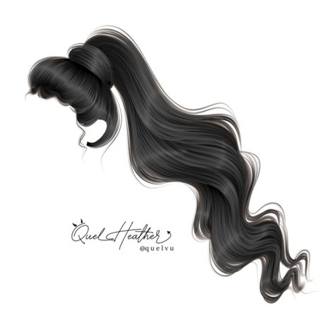 Long Hair Drawing, Ms Jackson, Screen Name, Manga Tattoo, Hair Illustration, Hair Drawing, Hair Png, Photo Edits, Avakin Life