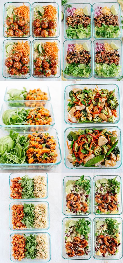 10 Easy Meal Prep Recipes - Eat Yourself Skinny Skinnytaste Meal Prep Recipes, Easy Skinnytaste Recipes, Skinnytaste Meal Prep, Meal Prep Dessert, Quick And Easy Meal Prep, Easy Meal Prep Recipes, Iifym Recipes, Prep Meals, Prep Bowls