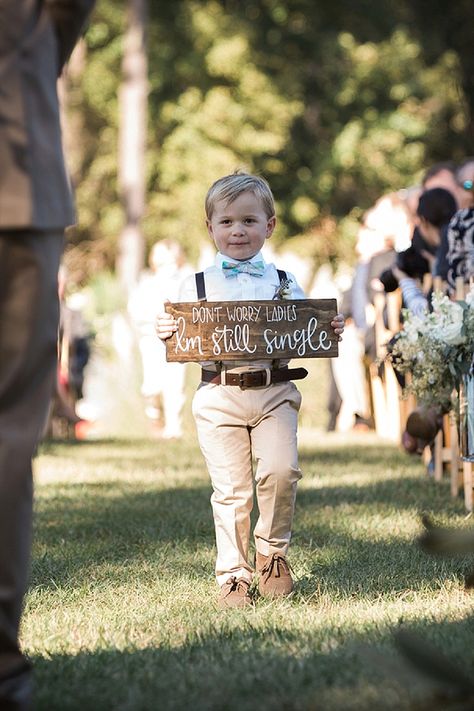 This ring bearer is too cute. Alternate Ring Bearer Ideas, Ring Bearer Carrying Ideas, Shane Taylor, Hay Farm, Bridal Things, Ring Bearer Proposal, Ring Bearer Flower Girl, Beach Wedding Flowers, Ring Bearers