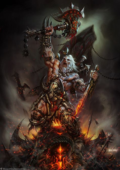 Barbarian Wallpaper, Diablo Game, Iphone Backgrounds, Wow Art, Warhammer Fantasy, Fantasy Warrior, Medieval Art, Fantasy Illustration, Fantasy Artwork