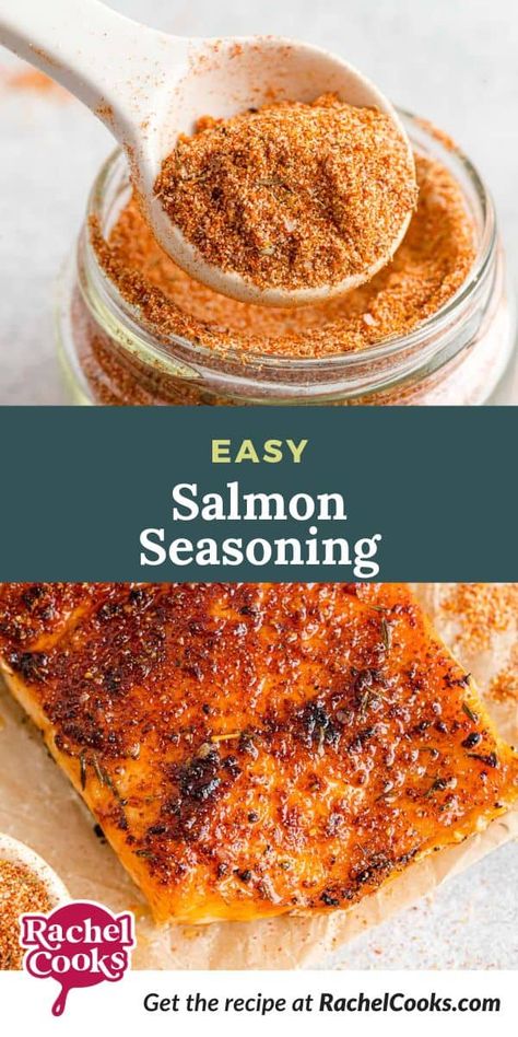 Seasoning For Grilled Salmon, Salmon Recipes Seasoning, Salmon Spices Rub, Seasoning For Salmon On The Grill, How To Season Salmon For The Grill, Dry Rubs For Salmon, Rub For Salmon Dry, Dry Rub Salmon Recipe, Grilled Salmon Seasoning Recipes