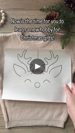 772K views · 88K reactions | REINDEER TEMPLATES ARE LIVE PEOPLE! 

Sorry for the yelling I’m just so excited, this is just too good to not share. These sweaters truly changed the course of my business last year and I’m so excited to share the templates with you all! #l

With 3 designs and 2 sizes to choose from I’m sure you’ll find something for the little ones in your life. Whether you’re a seasoned vet or you don’t even know what embroidery is, this kit is for you! I promise you can do this. And if you get stuck in right here to answer questions and walk you through any tight parts! 
.
.
.
.
#diyembroidery #sulky #embroiderykit #beginnerembroidery #embroiderytutorial #embroidery #handembroidery #yarnembroidery #mamaandme #personalizedbabyclothes #babyshower #babyshowergift #newbornoutfit Reindeer Embroidery Design, Christmas Sweater Embroidery Pattern, How To Embroider Sweatshirt, Reindeer Embroidery Pattern, Diy Christmas Sweater Embroidery, Hand Embroidered Christmas Sweatshirt, Winter Embroidery Patterns Free, Cute Christmas Sweatshirts, Diy Christmas Sweatshirts