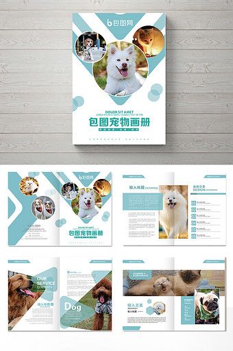 Pet Brochure, Informative Brochure, Grooming Salons, Pet Magazine, Magazine Cover Ideas, Pet Grooming Salon, Pet Adoption Center, Dog Magazine, Brochure Design Layout