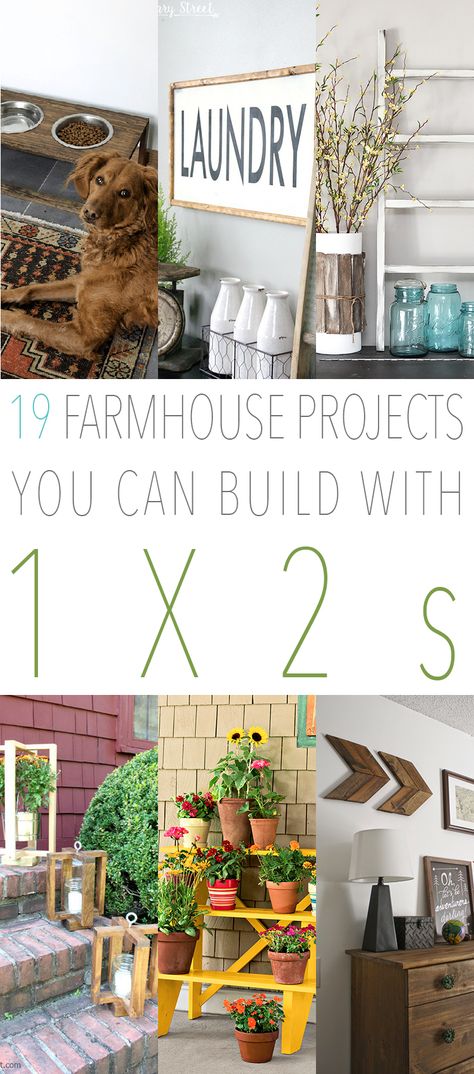 Farmhouse Projects, Diy Farmhouse Decoration, Wood Projects For Beginners, Fabulous Diy, Farmhouse House, Farmhouse Decoration, Popular Woodworking, Wood Plans, Diy Farmhouse Decor