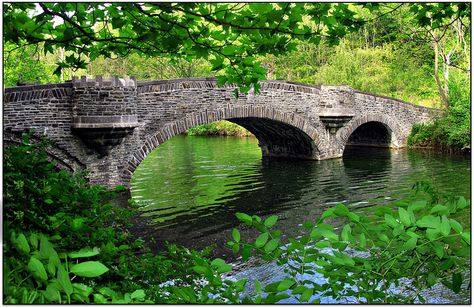 Stone Bridge over The Susquehana Pond Bridge, Stone Bridges, Old Bridges, Small Bridge, Bridge Over Troubled Water, Stone Arch, Stone Bridge, Large Stone, Inner Voice