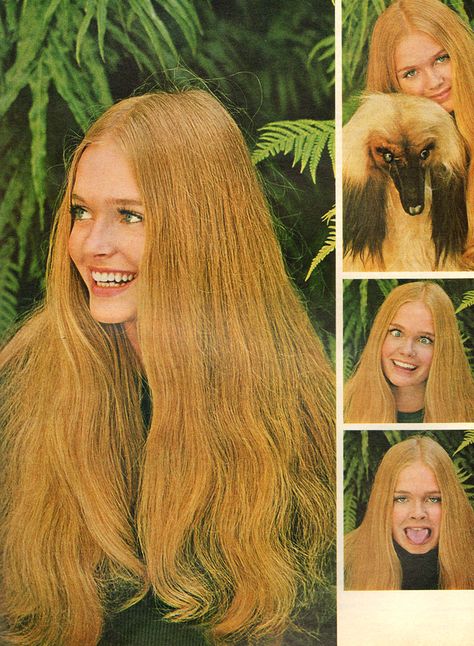 70s Hair Catalog, 70s Hair Magazine, 1970s Long Hair, 1970s Redhead, Long Hair 70s, 70s Redhead, 70s Long Hair, Taurus Beauty, Long And Straight Hair